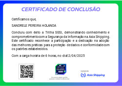 Trilha SGSI | Sistema de Gestão de Segurança da Informação
