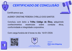 Trilha Código de Ética