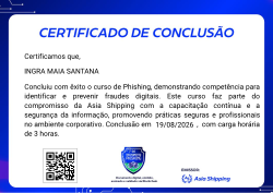 Treinamento | Phishing