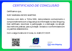 Trilha SGSI | Sistema de Gestão de Segurança da Informação