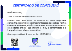 Trilha Integridade