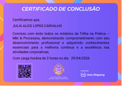 Trilha Na Prática - MKT & Processos