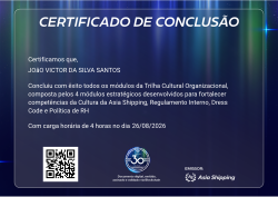 Trilha Cultura Organizacional