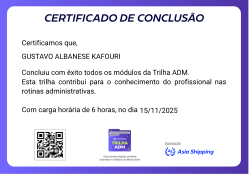 Trilha ADM