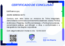 Trilha Integridade