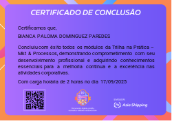 Trilha Na Prática - MKT & Processos