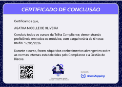 Trilha Compliance