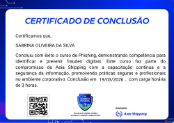Treinamento | Phishing