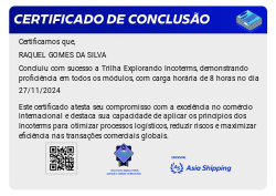 Trilha Explorando Incoterms