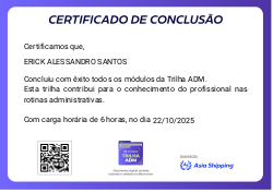 Trilha ADM