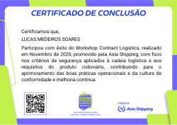 Workshop Contract Logistics