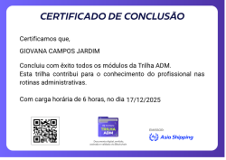 Trilha ADM