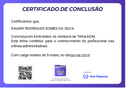 Trilha ADM