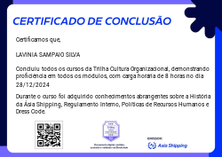 Trilha Cultura Organizacional