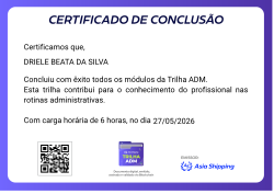 Trilha ADM