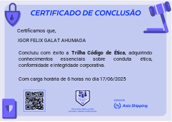 Trilha Código de Ética