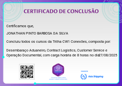 Trilha CW1 | Conexões