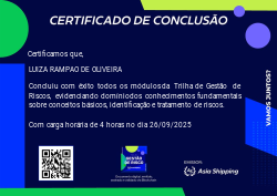 Trilha Gestão de Riscos