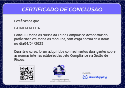 Trilha Compliance