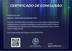 Trilha Cultura Organizacional