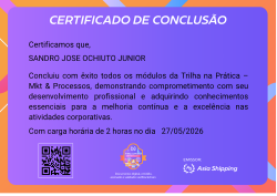 Trilha Na Prática - MKT & Processos