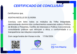 Trilha Integridade