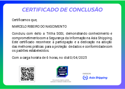 Trilha SGSI | Sistema de Gestão de Segurança da Informação