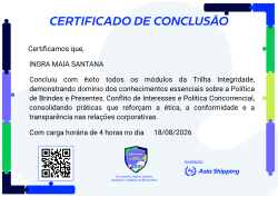Trilha Integridade