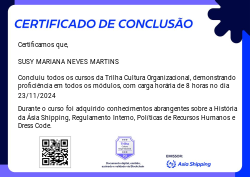 Trilha Cultura Organizacional