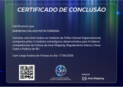 Trilha Cultura Organizacional
