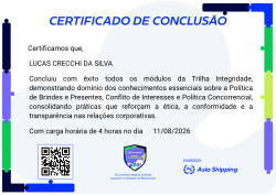 Trilha Integridade