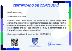 Trilha Integridade