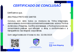 Trilha Integridade