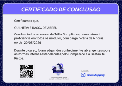 Trilha Compliance