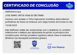 Trilha Explorando Incoterms