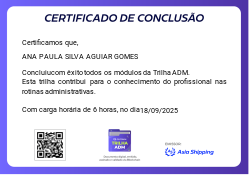 Trilha ADM