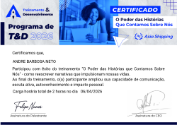 O Poder Das Histórias Que Contamos Sobre Nós