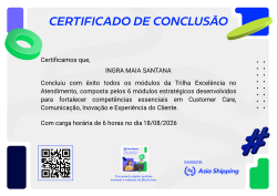 Trilha Excelência em Atendimento