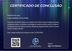 Trilha Cultura Organizacional