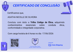 Trilha Código de Ética