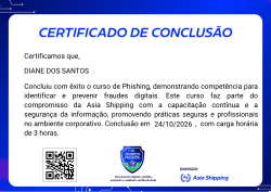 Treinamento | Phishing