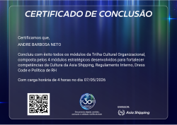 Trilha Cultura Organizacional