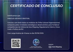 Trilha Cultura Organizacional