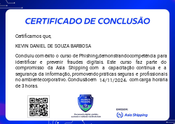 Treinamento | Phishing