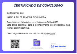 Trilha ADM