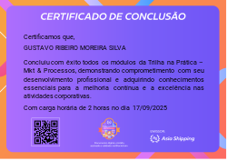 Trilha Na Prática - MKT & Processos
