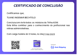 Trilha ADM