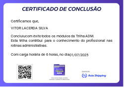 Trilha ADM