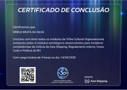 Trilha Cultura Organizacional
