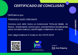 Trilha Gestão de Riscos